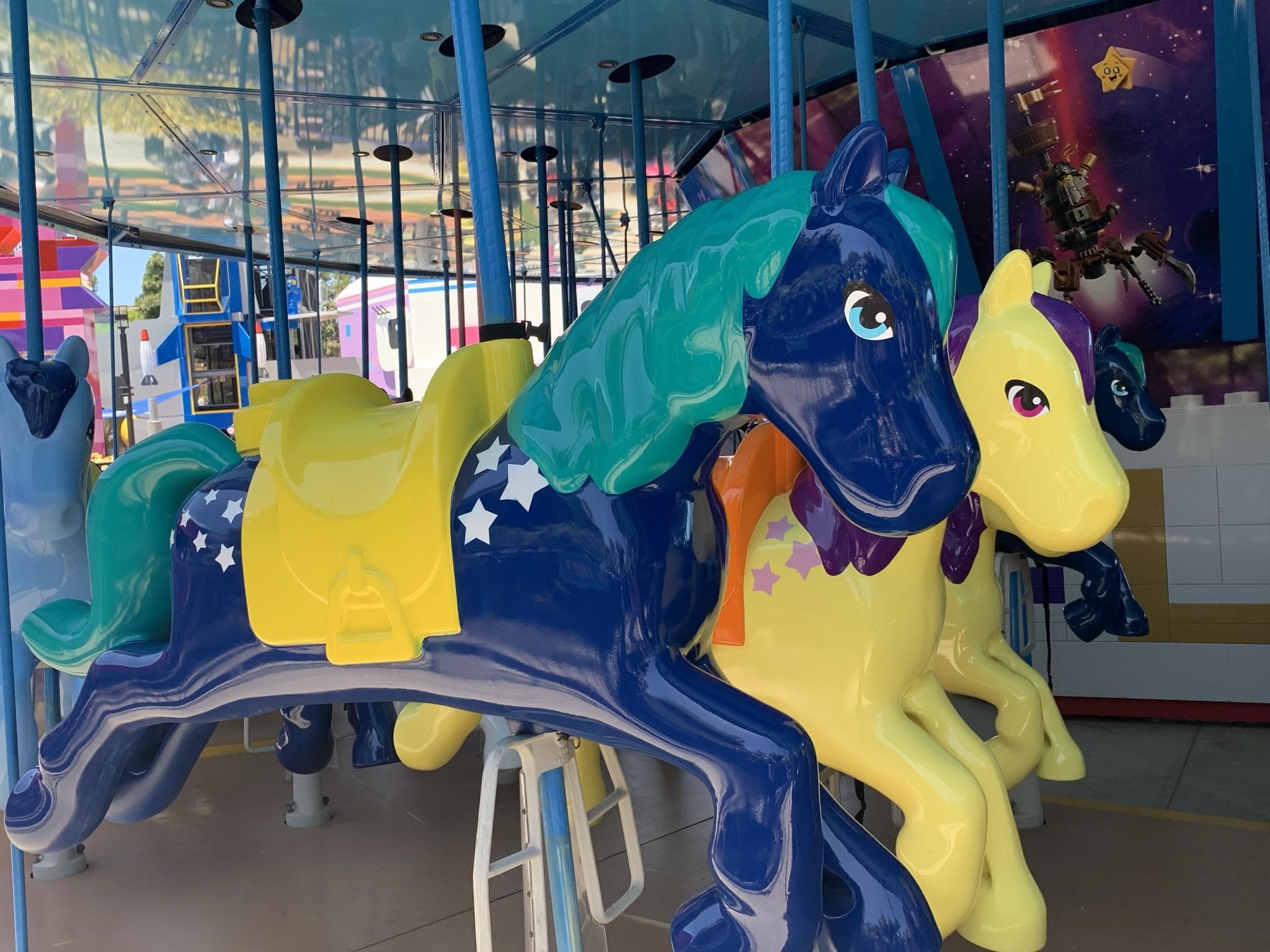 Legoland carousel horses
