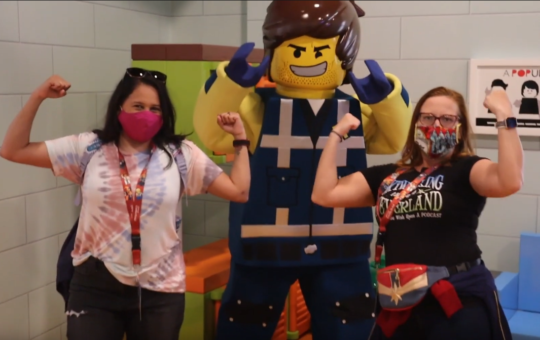 Legoland character pose